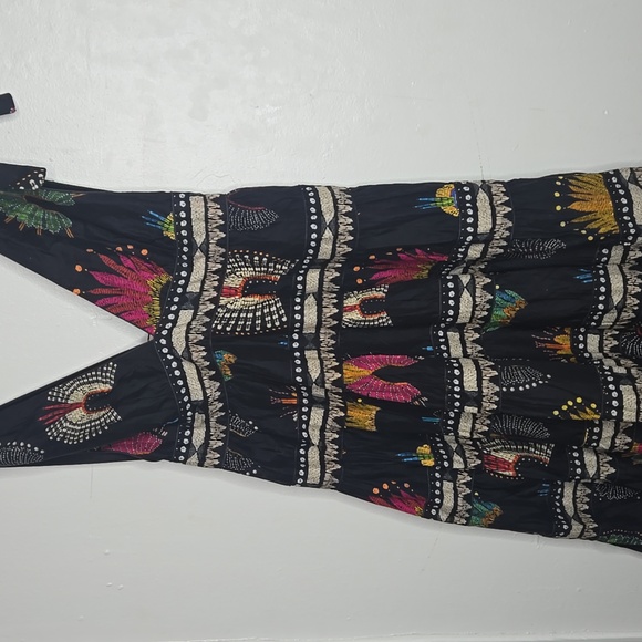 NWT Farm Rio Wonderful Headdress Midi Dress - Picture 12 of 17